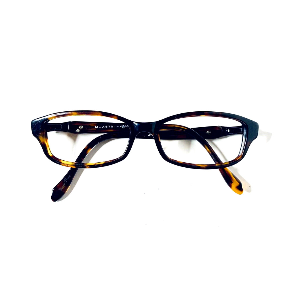 Leon Max Tortoise Rectangular Frame Glasses - image 5